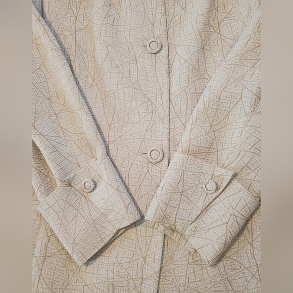 Gres Paris Acrylic Viscose Blend Elegant Designer Vintage Suit Sz 40 ~ Sz 2 US - Picture 8 of 16